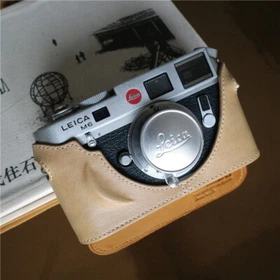 Cam-in Genuine Leather Camera Half Case Bag Cover Fr Leica M7 M6 M3 M4P MP M2 M4