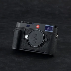 Genuine Real Leather Camera Bag Case Protect Cover Half Base for Leica M11 M11P