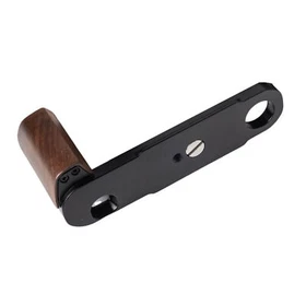 Camera Aluminum Alloy Baseplate NEW Wood L Hand Grip For Nikon F3AF F3T F3 F3HP