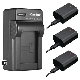 Kastar Battery Wall Charger for Sony Alpha A7 III &alpha;7III Alpha ILCE-7M3 ILCE-7M3K