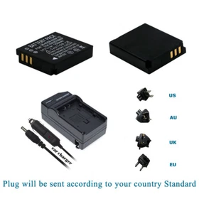 Battery or AC DC Charger For Ricoh DB-60 DB65 BJ-6 G600 G700 SE G800 GX200 GX100