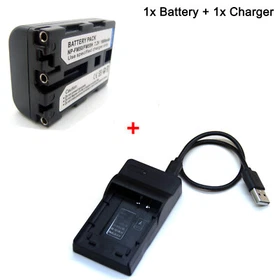 Battery / Charger For Sony Cyber Shot DSC-S30 DSC-S50 DSC-S70 DSC-S75 DSC-S85 US