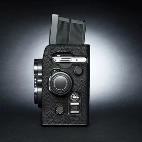 Genuine Leather Handmade Half Case F/ Rolleiflex 3.5f 2.8f Camera Case Bag Cover