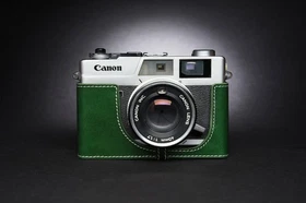 Real Leather Half Camera Case Bag Cover CANON Canonet QL17 GIII QL19 GIII Part