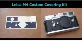 Camera Replacement Skin w/VIDEO ins【Leica M4/M4-2/M4-P/MDa No parts removal 】Jap