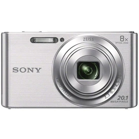 Sony DSC-W830 Cyber-Shot 20.1MP 8x zoom Digital Camera Silver / Black 85% New z9