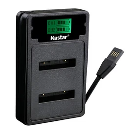 Kastar Battery LZD2 Charger for Casio NP-80 BC-81L Casio Exilim EX-S5 Camera