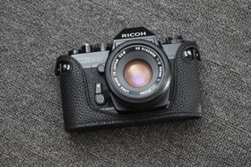NEW! Genuine Leather Half Case Cover For Ricoh XR500 XR-500 Camera Protector
