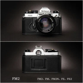 Handmade Leather Half Camera Case Cover For Nikon FM2 FM FM2N FE FE2 FM3A FM10