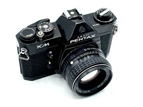 Pentax Black or Silver KM Camera Kit w/ 55mm Lens - What K1000 should have been
