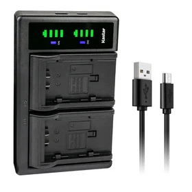 Kastar Battery LTD2 Charger for Panasonic CGR-DU14 CGA-DU14 PV-GS150 PV-GS180