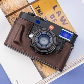Leica M11 M11P leather camera bag, half-case handle protector, base accessory