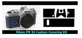 Camera Replacement Skin Cover Leather w/Video inst【Nikon FM3A】JAPAN