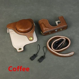 Xhalf PU Case Base Body Cover Shell Bag Kit Protector for Fujifilm X-Half Camera
