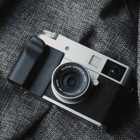 Wooden Grip Handle Camera Grip For Fujifilm XHalf Black Sandalwood Wood Walnut