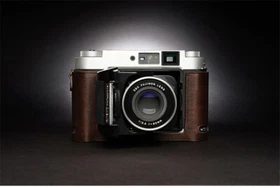 Leather Half Case For Fujifilm GF670 GF670w Bessa III Camera Retro Cover Insert