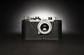 Genuine Real Leather Half Camera Case Bag Cover Leica 0 i ii iii iiia iiib Part