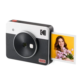 Kodak Mini Shot 3 Retro Instant Camera + Smartphone Compatible Printer +8 Sheets