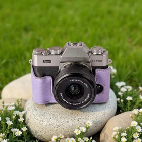 For Fujifilm X-T30 XT30 XT30II XT30III Camera Bag Leather Dock Case Base Cover