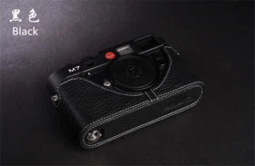 New Genuine Leather Half Case for Leica M7 M6 Camera Handmade Retro Cover Insert