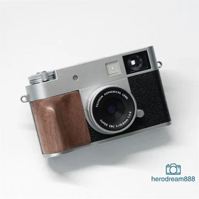 Wooden Grip Handle Camera Grip For Fujifilm XHalf Sandalwood Walnut Wood YUWOOD