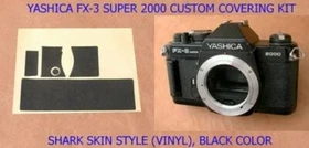 Camera Replacement Skin Leather w/VIDEO instruction【Yashica FX-3super 2000】Japan