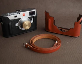 Real Leather Camera Bag Case For Leica M1 M2 M3 M4 M6 M7 M8 M9 M0 M11 D-lux7 SL