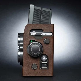 Handmade Genuine Leather Camera Cover Half Case Bag For Rolleiflex 2.8gx