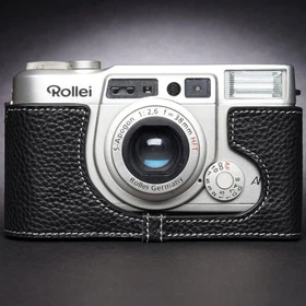 Handmade Rollei AFM35 Leather Half Case Fuji KLASSE WS Camera Retro Cover Insert