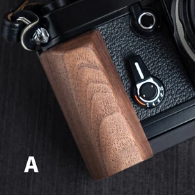 Wood Camera Hand Grip Handle For Nikon F2A F2AS Camera Aluminum Alloy BaseplatY2
