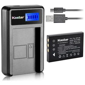 Kastar Battery LCD Charger for Kodak KLIC-5000 & Kodak EasyShare DX7440 Camera