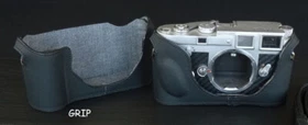 LUIGI BLACK VEGAN HALF CASE FOR FILM LEICA M2,M3,M3*old*,M4,M4P,M6,M7,M-A,DHL