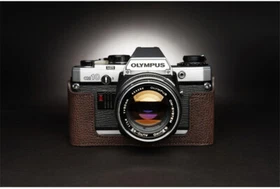 Olympus OM10 OM20 OM30 Half Case Camera Retro Leather Cover TP Handmade Insert 