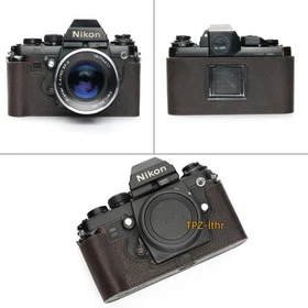 For Nikon F3 F3HP F3AF F3T Handmade Genuine Real Leather Half Camera Case Bag