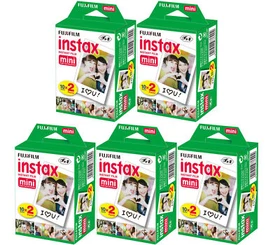 20-40-50-60 & 100 Prints Fujifilm instax instant film For mini 8,9,11,12 Camera
