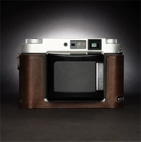 For Fujifilm GF670 GF670w Bessa III Cow Leather Half Case Camera Retro Cover Bag