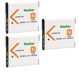 Kastar Repacement Battery for Sony NP-BN1 BC-CSN & Sony Cyber-shot DSC-W830