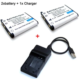 Battery / Charger For Li-40B 42B Olympus FE-20 FE-47 FE-150 FE-160 FE-190 FE-220