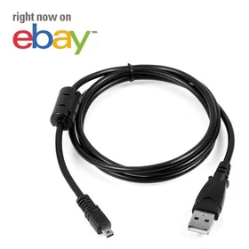 Nikon Coolpix USB camera Lead Cable Adapter PC Mac Data Transfer Picture Sync