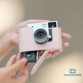 New Camera Case For Fujifilm XHalf Genuine Leather Retro Cover Handmade Insert 