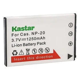 Kastar Replacement Battery for Casio NP-20 BC-11L & Casio Exilim EX-Z8 EX-Z60