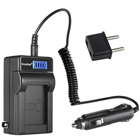Kastar Battery LCD AC Charger for Panasonic CGR-DU14 CGA-DU14 PV-GS150 PV-GS180