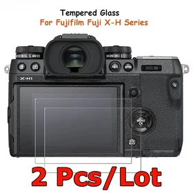 2PCS Fujifilm Fuji X-H2S X-H2 X-H1 Camera Tempered Glass Cover Screen Protector