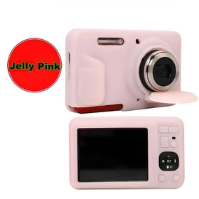 Silicone Protective Case w/ Lens Cover For Kodak PIXPRO FZ55 Camera Accessories