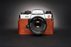 Genuine Leather Half Case For Leica R6 R6.2 R5 Camera Cover Insert TP Handmade