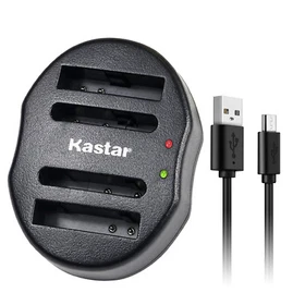Kastar Battery Dual USB Charger for Olympus Li-42B & FE-330 FE-340 FE-350 FE-360