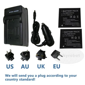 DMW-BCK7 Battery Or Charger for Panasonic Lumix DMC-FH25, FH27, FP5, FP7, FS16