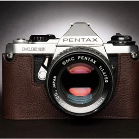 For Pentax ME/ ME Super/MV/ MV-1 Genuine Real Leather Half Camera Case Bag Cover