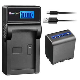 Kastar Battery LCD USB Charger for Sony NP-QM91D & Sony Cyber-shot DSC-F707