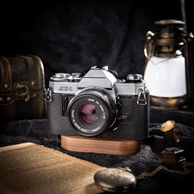 For Canon AE1 AE-1 A1 AE-1P Camera Bag Leather Dock Case Base Protection Cover